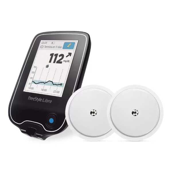Abbott FreeStyle Libre Sistema Flash de Monitoreo de Glucosa 1 lector y 2 Sensores - Image 2