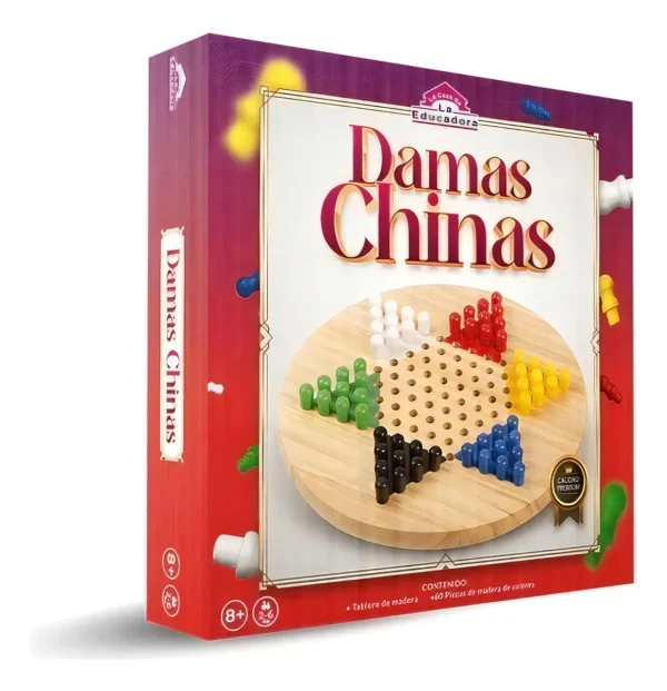 Damas chinas en madera