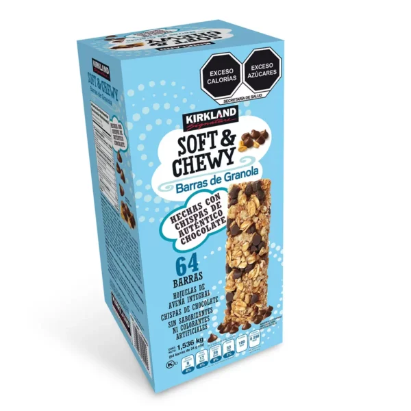 Kirkland Signature Soft & Chewy Barras de Granola 64 pzas de 24 g - Image 3