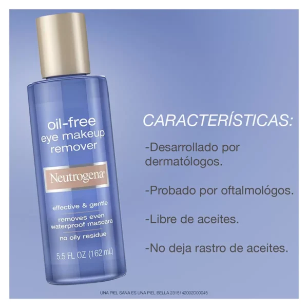 Neutrogena Desmaquillante Bifásico de ojos 3 pzas de 162 ml - Image 2