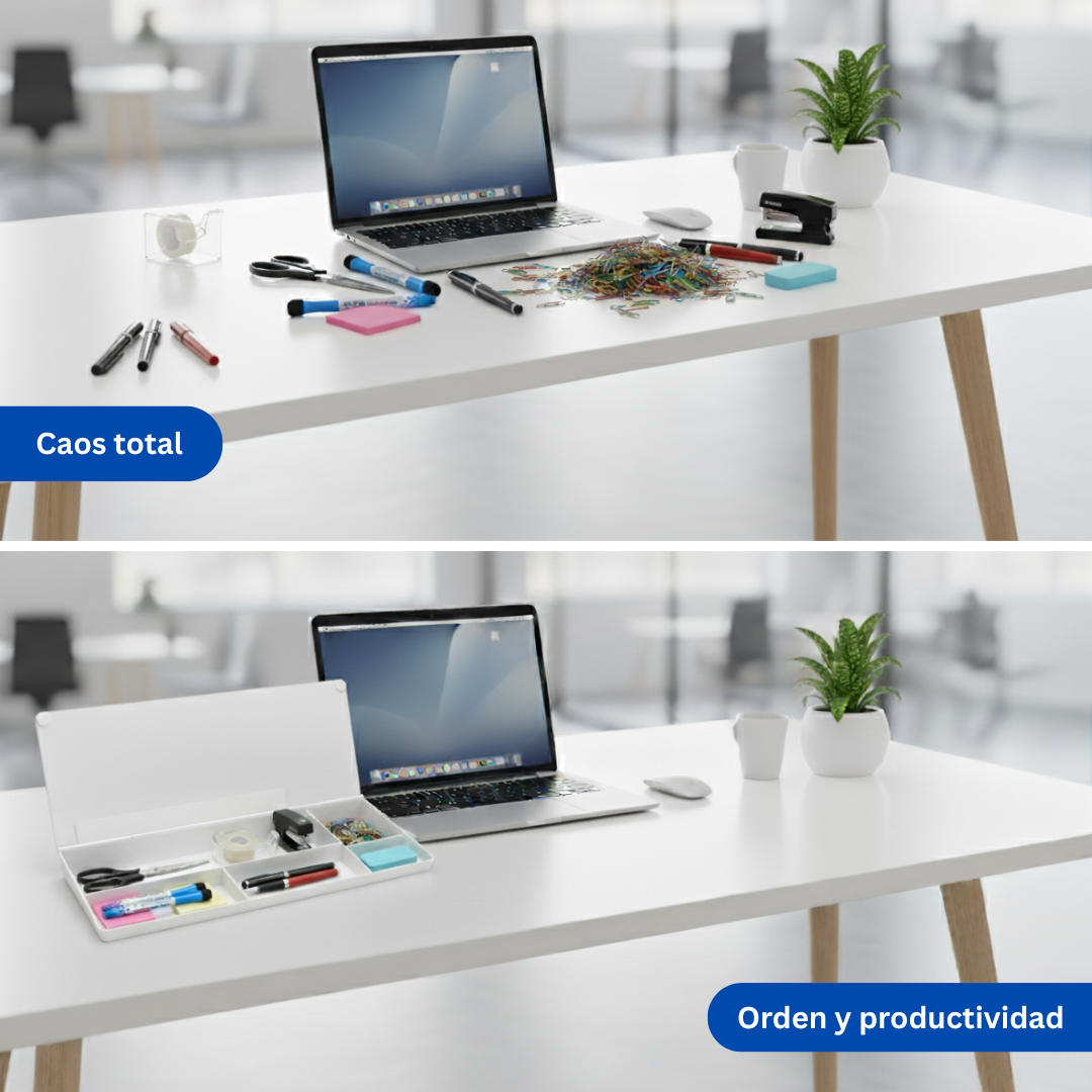 Antes y después de organizar