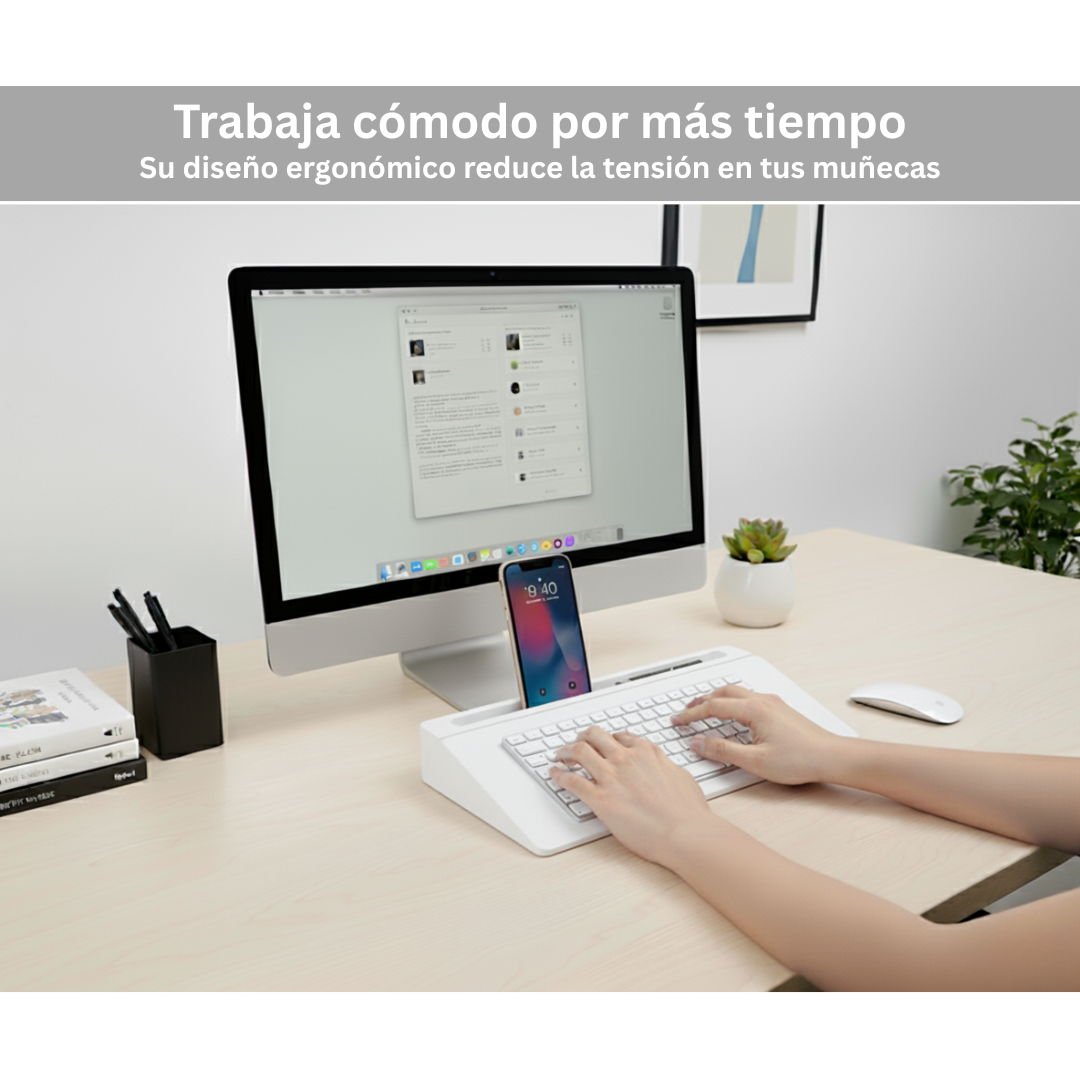 Uso ergonómico del teclado